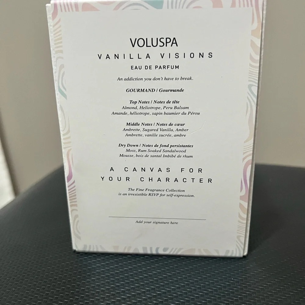 Voluspa Vanilla Visions Perfume - Picture 3 of 7